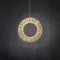 Luca Lighting Lichtkrans - Warm Witte LED Verlichting - Ø45 cm - Zilver