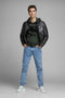 JACK&JONES JJEROCKY JACKET NOOS - Heren Jas - Imitatie leer - Zwart - Maat S