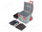 Kistenberg Gereedschapstrolley Pro - Versterkte polymeren - Stofdicht en waterbestendig - Grijs 450 x 380 x 380 mm