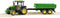 Bruder 2108 John Deere 5115 M - Tractor 1:16 - Kieptrailer - Groen Zwart Geel