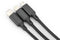 Digitus AK-300160-010-S - 3-in-1 USB-laadkabel - 1 m - Zwart