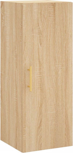 vidaXL - Hangkast - 34,5x34x90 - cm - sonoma - eikenkleurig