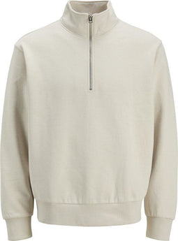 JACK&JONES – JJEURBAN EDGE Sweat Half Zip STYDAW24 – Heren Sweatshirt – Maat L – Comfortabele en Sti