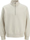 JACK&JONES – JJEURBAN EDGE Sweat Half Zip STYDAW24 – Heren Sweatshirt – Maat L – Comfortabele en Sti