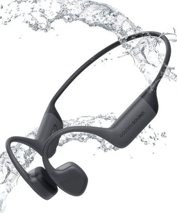 Golden Sound Bone Conduction - Draadloze Koptelefoon - Waterproof 32GB - Zwart