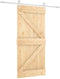 vidaXL - Schuifdeur - met - beslag - 95x210 - cm - massief - grenenhout