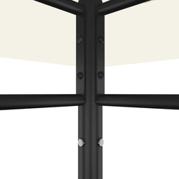 vidaXL - Prieel - 180 - g/m² - 3x3x2,7 - m - antracietkleurig