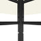 vidaXL - Prieel - 180 - g/m² - 3x3x2,7 - m - antracietkleurig
