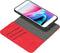 iMoshion Hoesje Geschikt voor iPhone SE (2022) / SE (2020) / 8 / 7 Hoesje Met Pasjeshouder - iMoshion Uitneembare 2-in-1 Luxe Bookcase - Rood