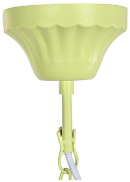 Plafondlamp DKD Home Decor Metaal Groen Acryl 25 W (51 x 51 x 100 cm)