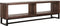 DTP Home TV stand Timber medium, 2 open racks,45x160x35 cm, mixed wood