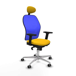 Bureaustoel Piqueras y Crespo 2D086G1 Geel