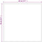 vidaXL - Wandspiegel - met - LED-lampen - vierkant - glas