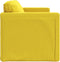 vidaXL - Slaapbank - vloermodel - 2-in-1 - 122x204x55 - cm - fluweel - donkergeel