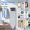 Ironing Board, Steam Ironing Board with Iron Rest, Metal Mesh Ironing Board with Non-Slip Feet for A