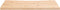 Bureaublad 80x40x2,5 cm massief grenenhout