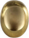 Waxinelichthouder Pim XL hangend - hangmodel - theelichthouder goud Modern L13B25H34CM