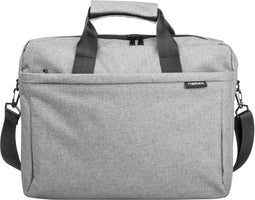 Natec Mustela - Schoudertas - 15,6 inch - Grijs