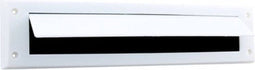 Ellen - Brievenbus afsluiter - Tochtklep kunststof 34x8x2 cm - Wit