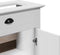 vidaXL - Wastafelkast - BODO - 70x35x80 - cm - wit