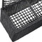 vidaXL - Latwerkplantenbak - verhoogd - met - potten - 83x30x130 - cm - rattan - bruin