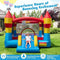 Coast Springkasteel 3-in-1 - Opblaasbaar - Glijbaan - Multikleur