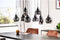 Hanglamp Villa 8-lichts - Smoke glas | BY-OLAF