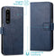 iMoshion Hoesje Geschikt voor Sony Xperia 1 III Hoesje Met Pasjeshouder - iMoshion Luxe Bookcase - Donkerblauw