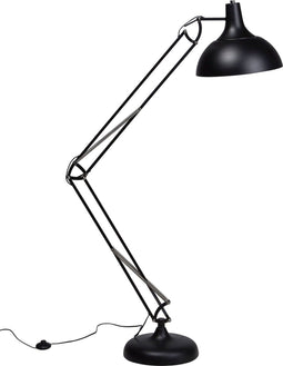 PARANA - Staande lamp - Zwart - Metaal