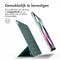 imoshion Tablet Hoes - Geschikt voor iPad Air 5 (2022) / Air 4 (2020) / Air 11 inch (2025) M3 / Air 11 inch (2024) M2 - Magnetic Bookcase - Donkergroen