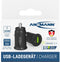 Ansmann 1000-0029 - InCar Charger - 30 W USB-A USB-C Power Delivery - Zwart