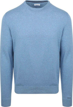 McGregor Trui - Merino Blend - Regular Fit - Lichtblauw - M (8720688698369)