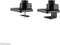 Neomounts NM-D775BLACK - Bureaumount - 360° roteren en verstelbare hoogte - Zwart