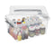 Sunware - Q-line opbergbox 6L transparant metaal - 30 x 20 x 14,3 cm