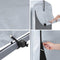 SoBuy KLS11-K - Tuinschuur - Waterdicht - Zilver - 120x176x163 cm