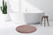 Badematte Rabbit 525 Rosa Ø 100cm RUND - Stylish Home Decor Rug