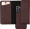 Selencia Hoesje Geschikt voor Samsung Galaxy S21 Plus Hoesje Met Pasjeshouder - Selencia Tierra Uitneembare Slang Clutch - Rood