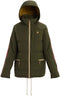 Burton Keelan - Dames Ski jas - Slim-fit puffy - Groen (XS)