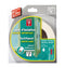 Ellen Zelfklevende Tochtstrip - D-Profiel - 7.5M x 4/5/6MM - Wit