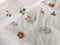 Heckettlane Dekbedovertrek Tuva - Bedlinnen met Bloemen print - 200x220 - Wit - Dekbedhoes van 100% Katoen-Clip Sheared