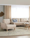 TUVE - Fauteuil - Beige - Corduroy