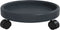 vidaXL - Plantentrolleys - 2 - st - met - wielen - ø34 - cm - 35 - kg - grijs