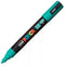Verfstift Posca PC5M medium smaragdgroen | 6 stuks
