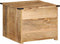vidaXL - Salontafel - met - lades - 50x50x40 - cm - massief - mangohout