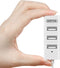 Unitek Y-2146 - USB Hub - 4x USB 2.0 - Wit