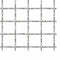 vidaXL - Draadhek - geweven - gaas - 50x50 - cm - 21x21x2,5 - mm - roestvrij - staal