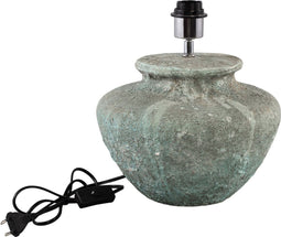 PTMD Cliff Staande Lamp Voetstuk - 29 x 29 x 22 cm - Keramiek - Grijs