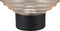 RL LIVE YOUR LIGHT EARL - Tafellamp - Oplaadbaar - Touch functie - Zwart mat - Amber glas (1 stuk)