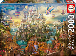 Puzzel Educa City of Dreams 2000 Onderdelen