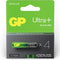 GP - 03024AUPETA-B4 - AAA Ultra+ Alkaline Batterijen 1,5 Volt (4 stuks)